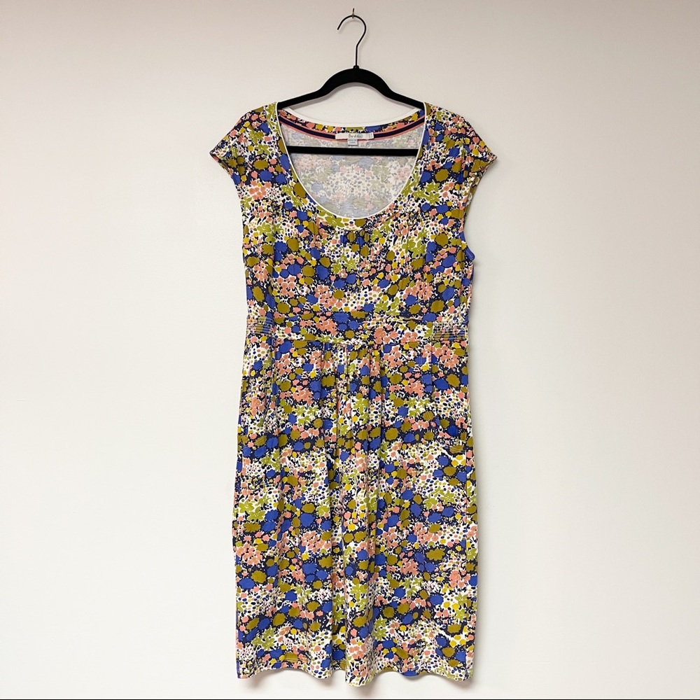Boden Colorful Circle Design Dress